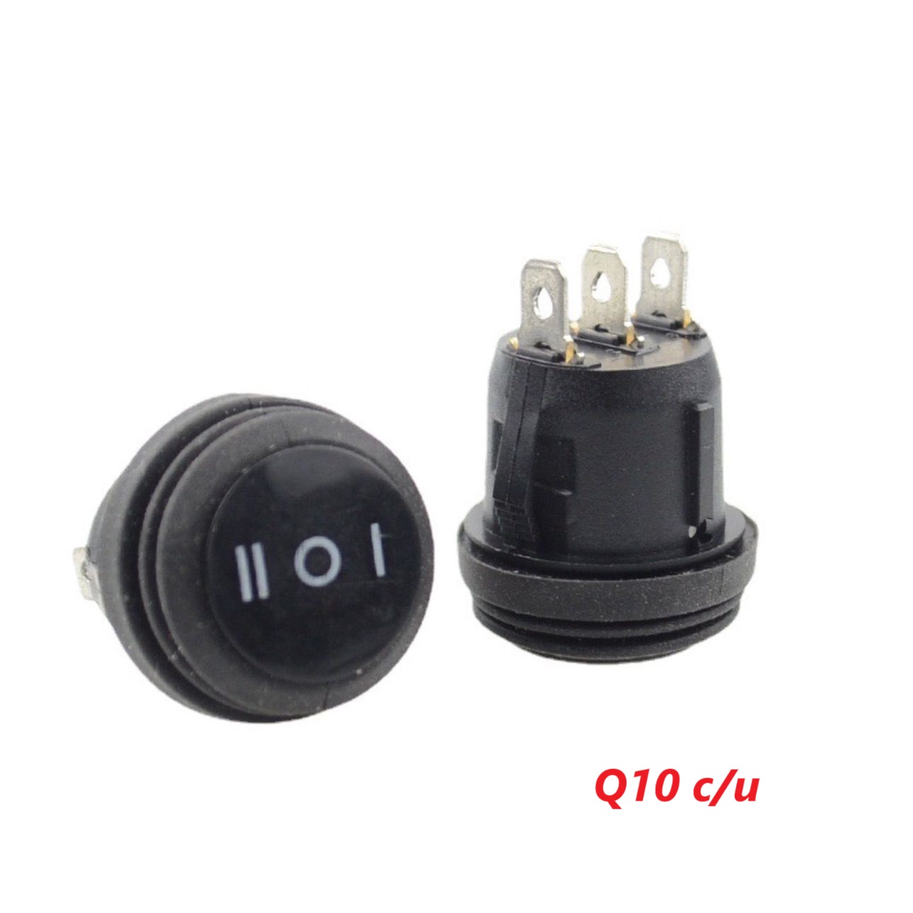 BOTON CUADRADO 2 PASOS IMPERMEABLE