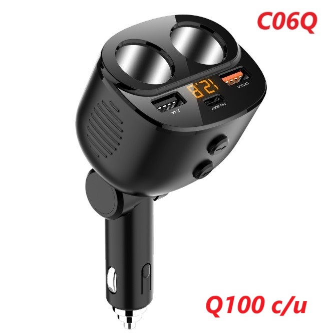 USB CARGADOR C06Q 100W