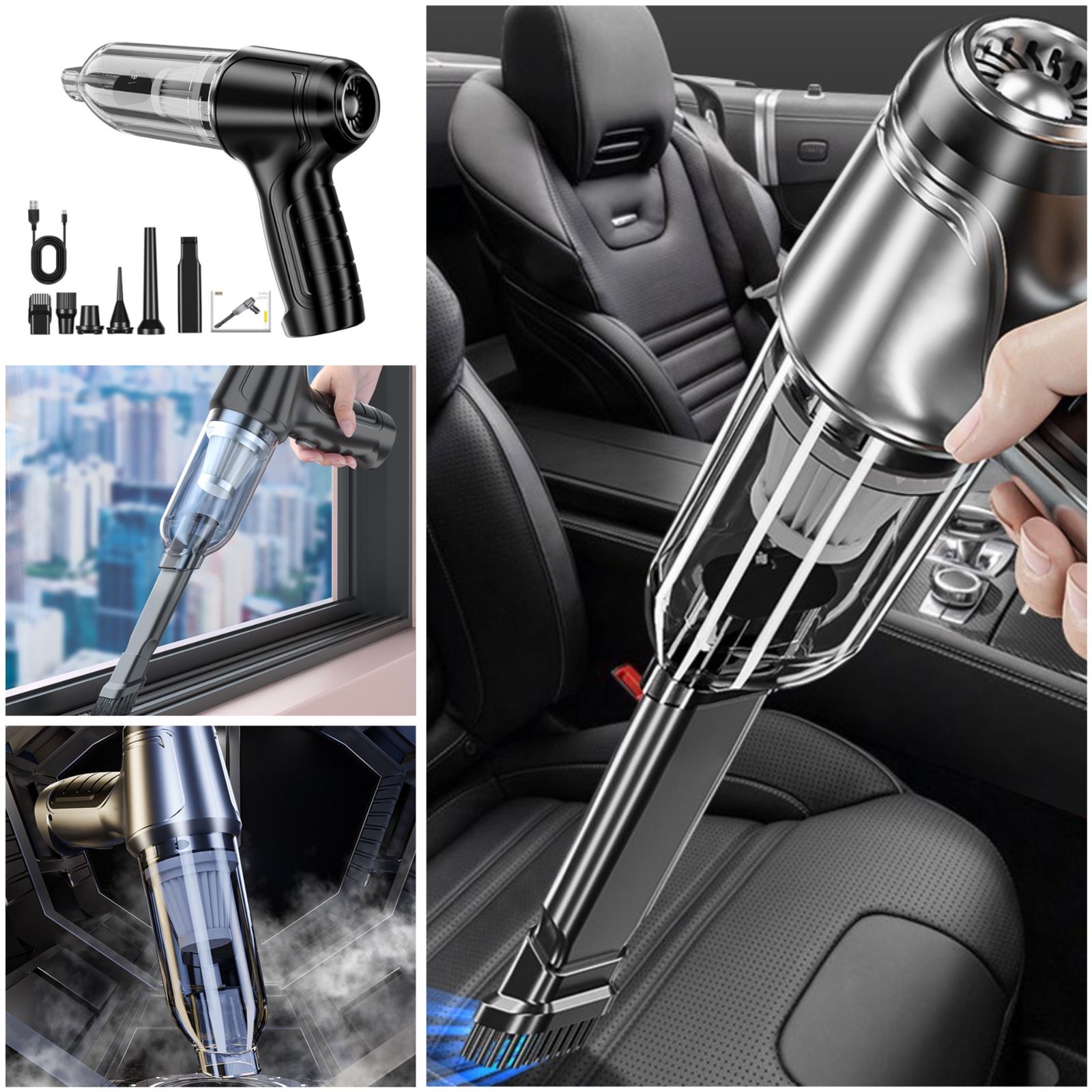 ASPIRADORA MANUAL PARA AUTO