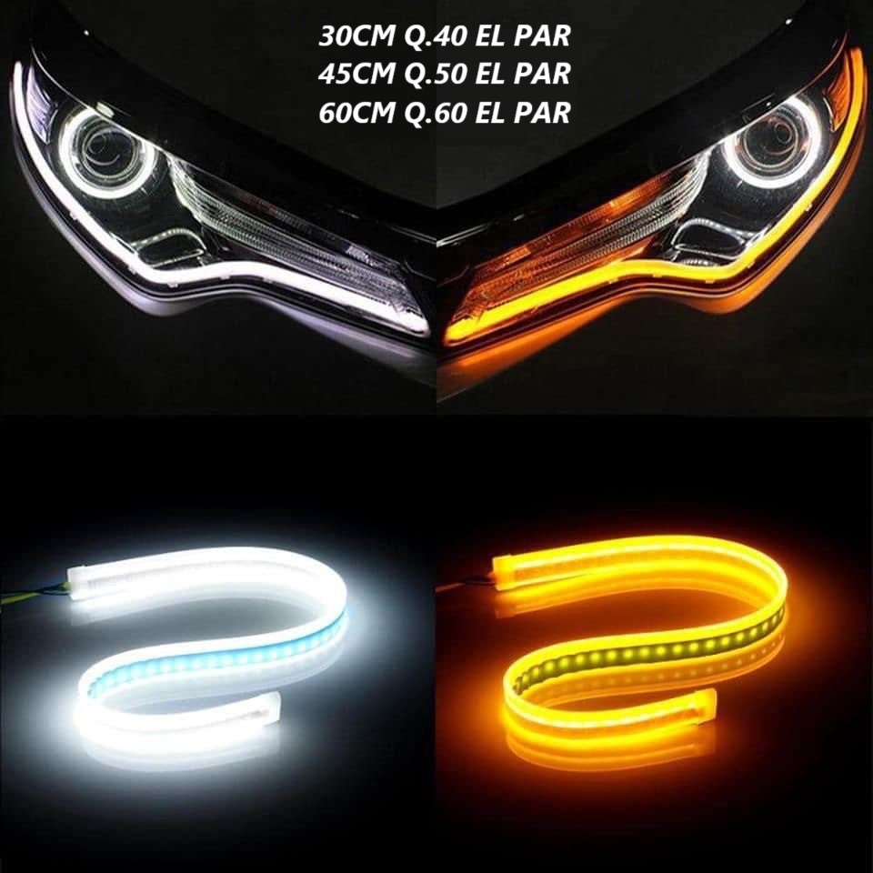 TUBO LED BLANCO+AMARILLO 45CM