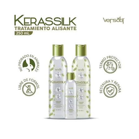 VERSATIL ALISADO KERASSILK X 250 3 PASOS