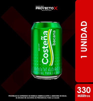 COSTEÑA BACANA VERDE LATA 330ML