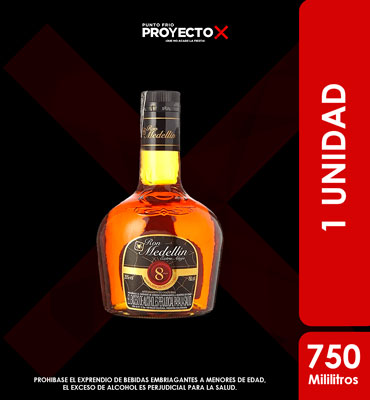 MEDELLIN 8 ANOS 750ML