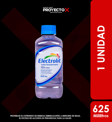 SUERO ELECTROLIT MORA AZUL 625ML