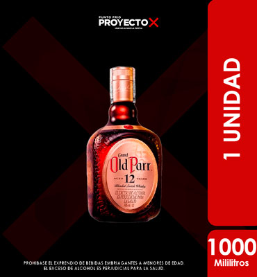 OLD PARR 12 AÑOS 1000ML
