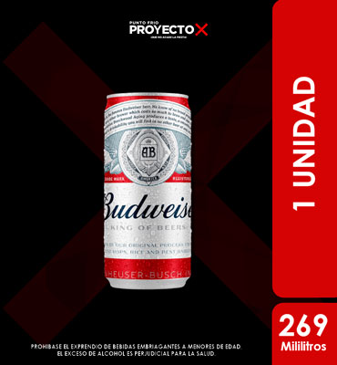 BUDWEISER LATA  269ML