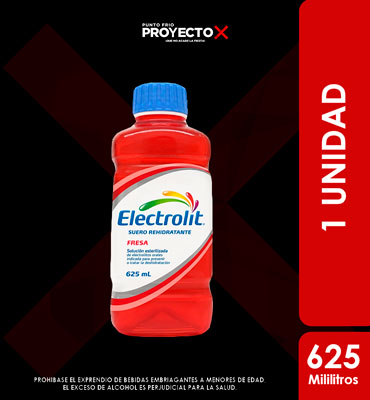 SUERO ELECTROLIT FRESA 625ML