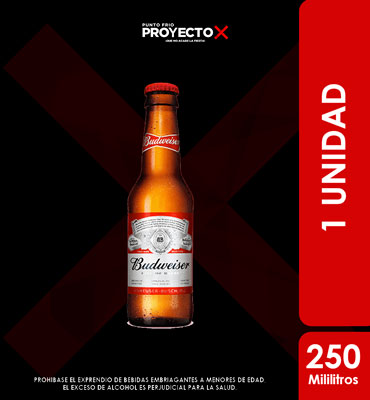 BUDWEISER BOTELLA  250ML