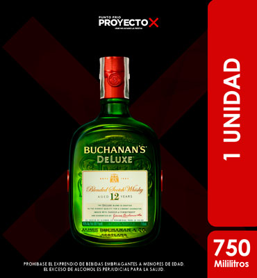 BUCHANAS DELUXE 750ML