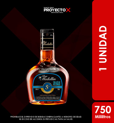 MEDELLIN 5 ANOS 750ML