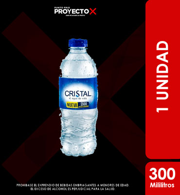 AGUA CRISTAL 300ml
