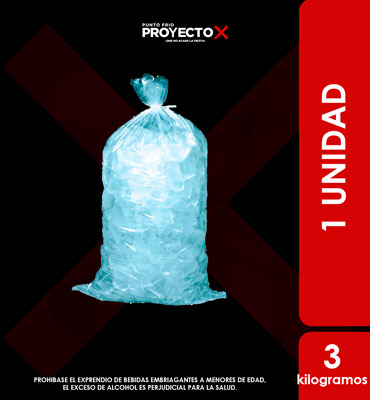 BOLSA HIELO 3KG