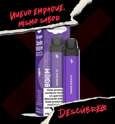 BOOM 6000 GRAPE SODA