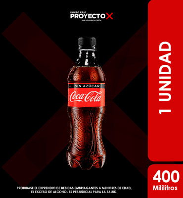 COCA COLA ZERO 400ML