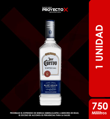 JOSE CUERVO ESPECIAL SILVER 750ML