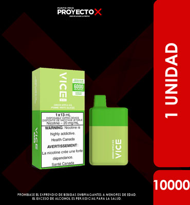 LIT BOX GREEN APPLE 5%