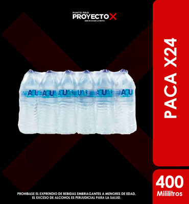 PACA AGUA MAS 600ml X24UNDS
