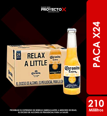PACA CORONITA 210ML X24UNDS