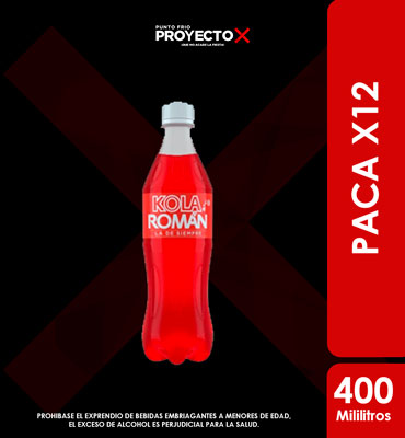 PACA KOLA ROMAN 400ml X12UNDS