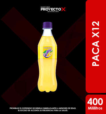 PACA QUATRO 400ML X12UNDS