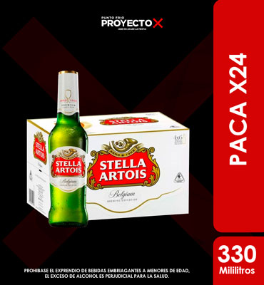 PACA STELLA BOTELLA 330ML X24UNDS