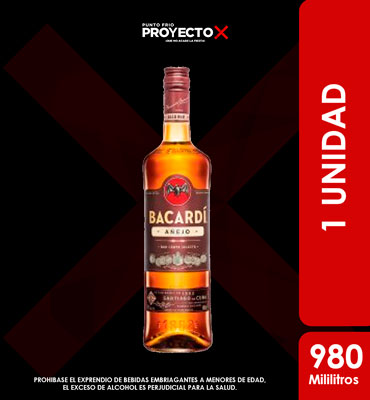 RON BACARDI ANEJO 980ML