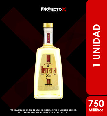 TEQUILA HERRERIA GOLD 750ML