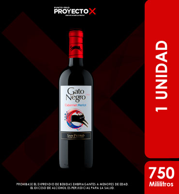 VINO GATO NEGRO CABERN 750ML
