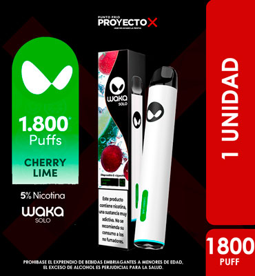 WAKA 1800PUFF CHERRY LIME 5%