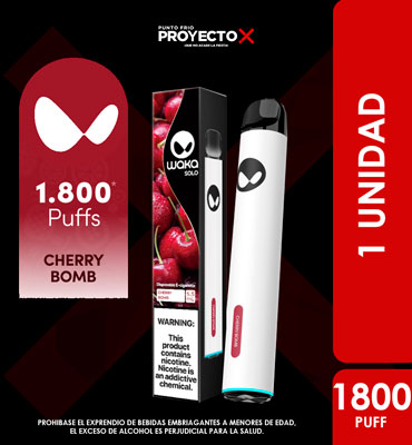 WAKA 1800PUFF CHERRY BOMB 5%
