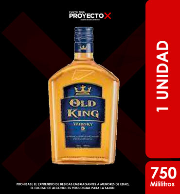 WHISKY OLD KING 750ML