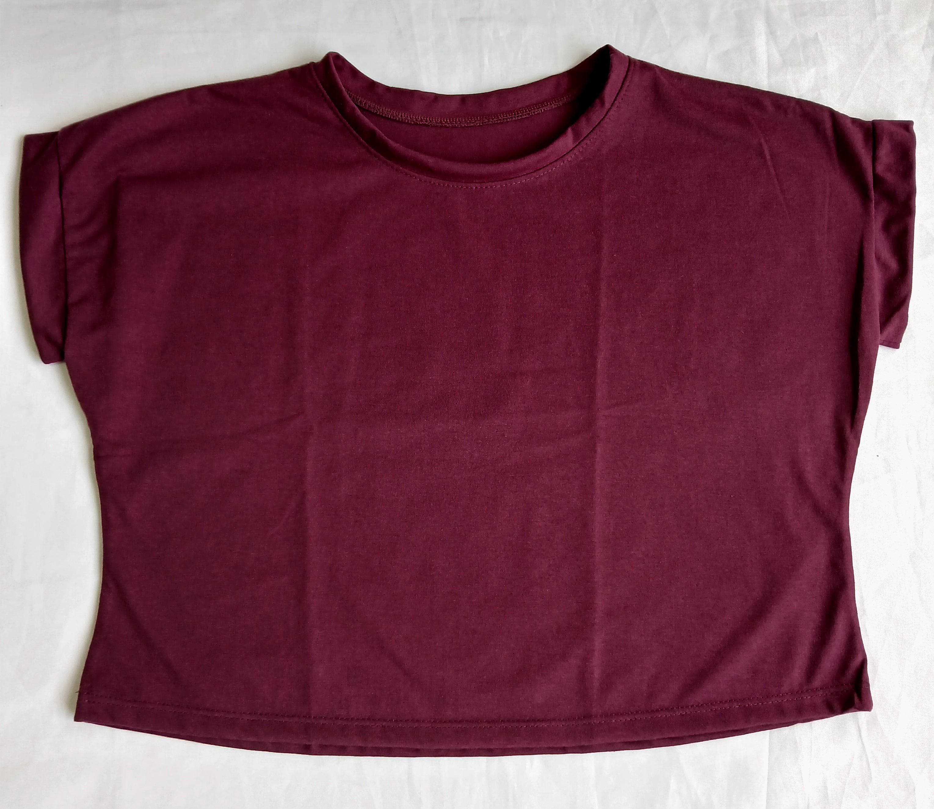 CAMISETA DEPORTIVA CORTA VINOTINTO