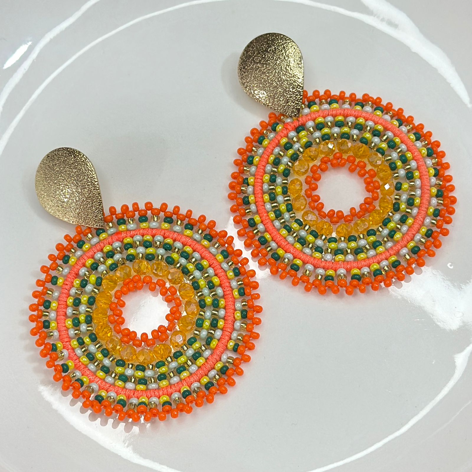 Aretas tejidas 25