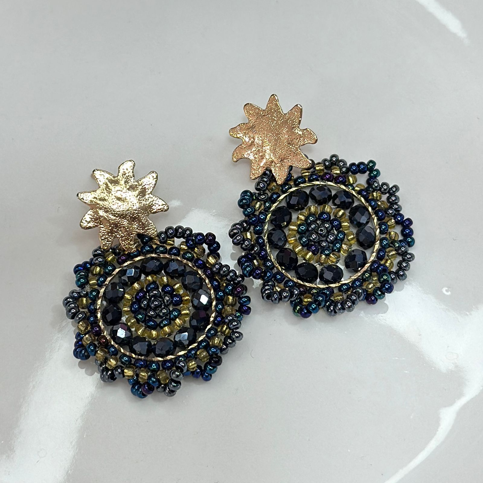 Aretas tejidas 16