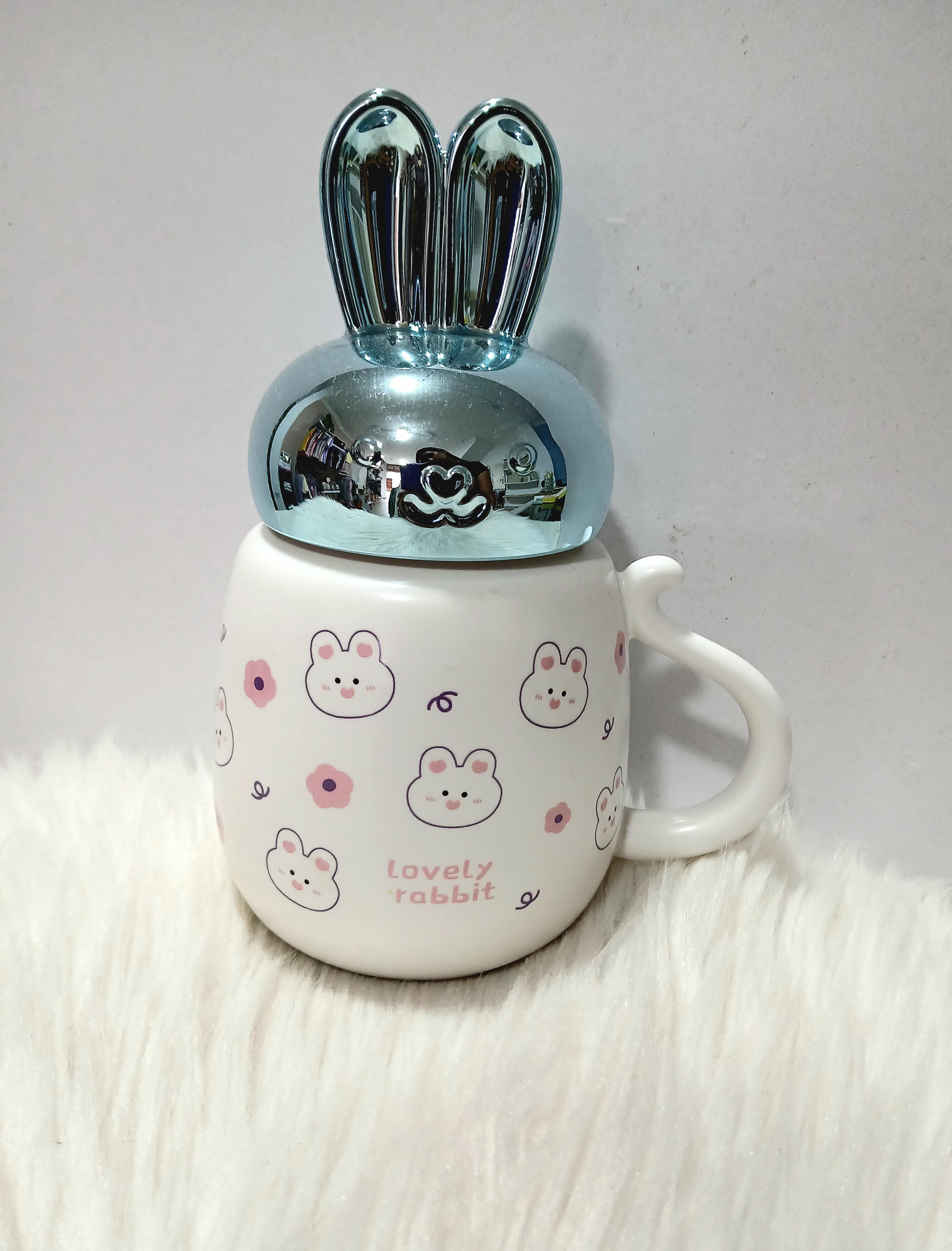MUG CONEJO BLANCO CAG02405