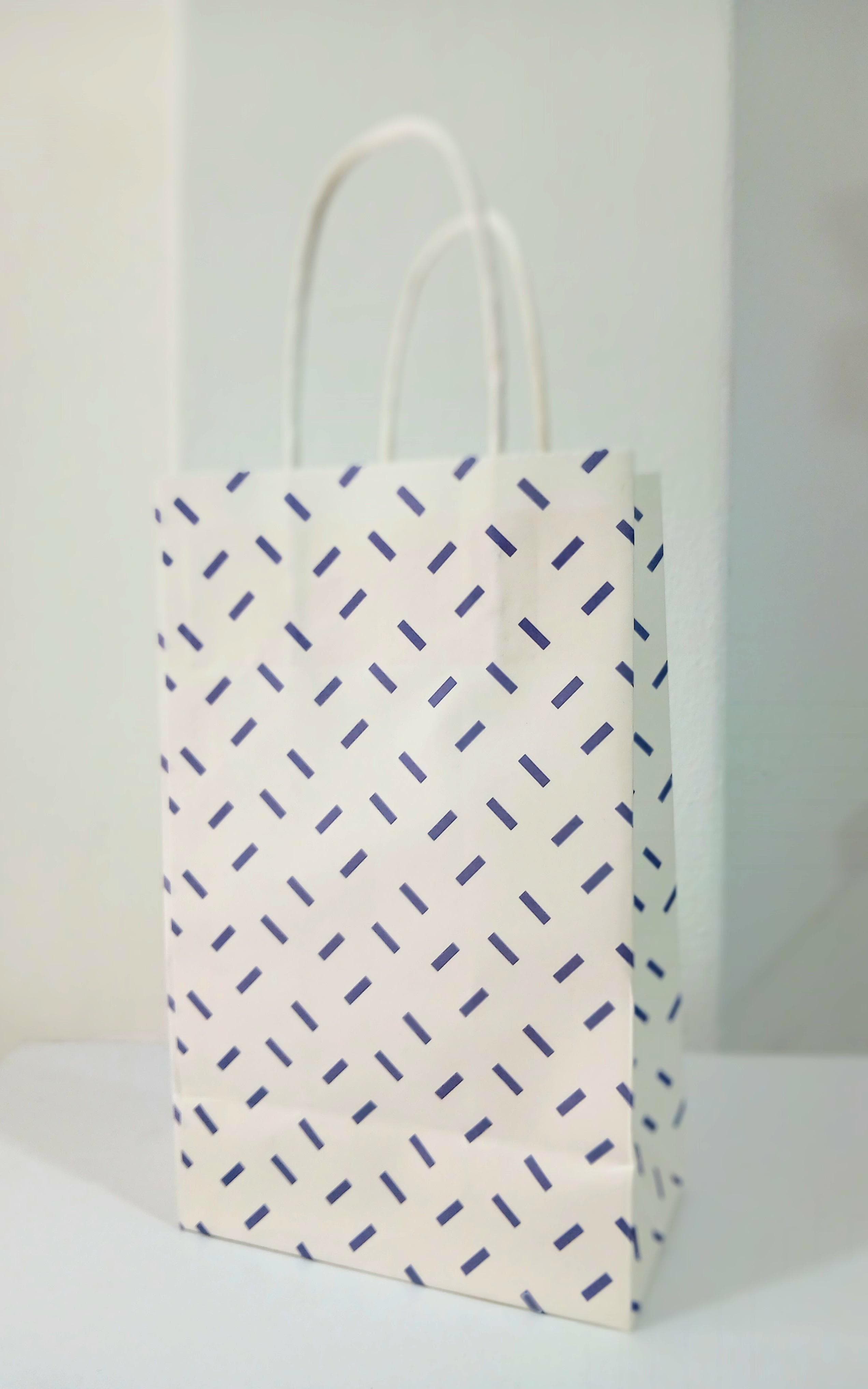 BOLSAS DE REGALO CADO LINEAS 13,2X8,3X21,3