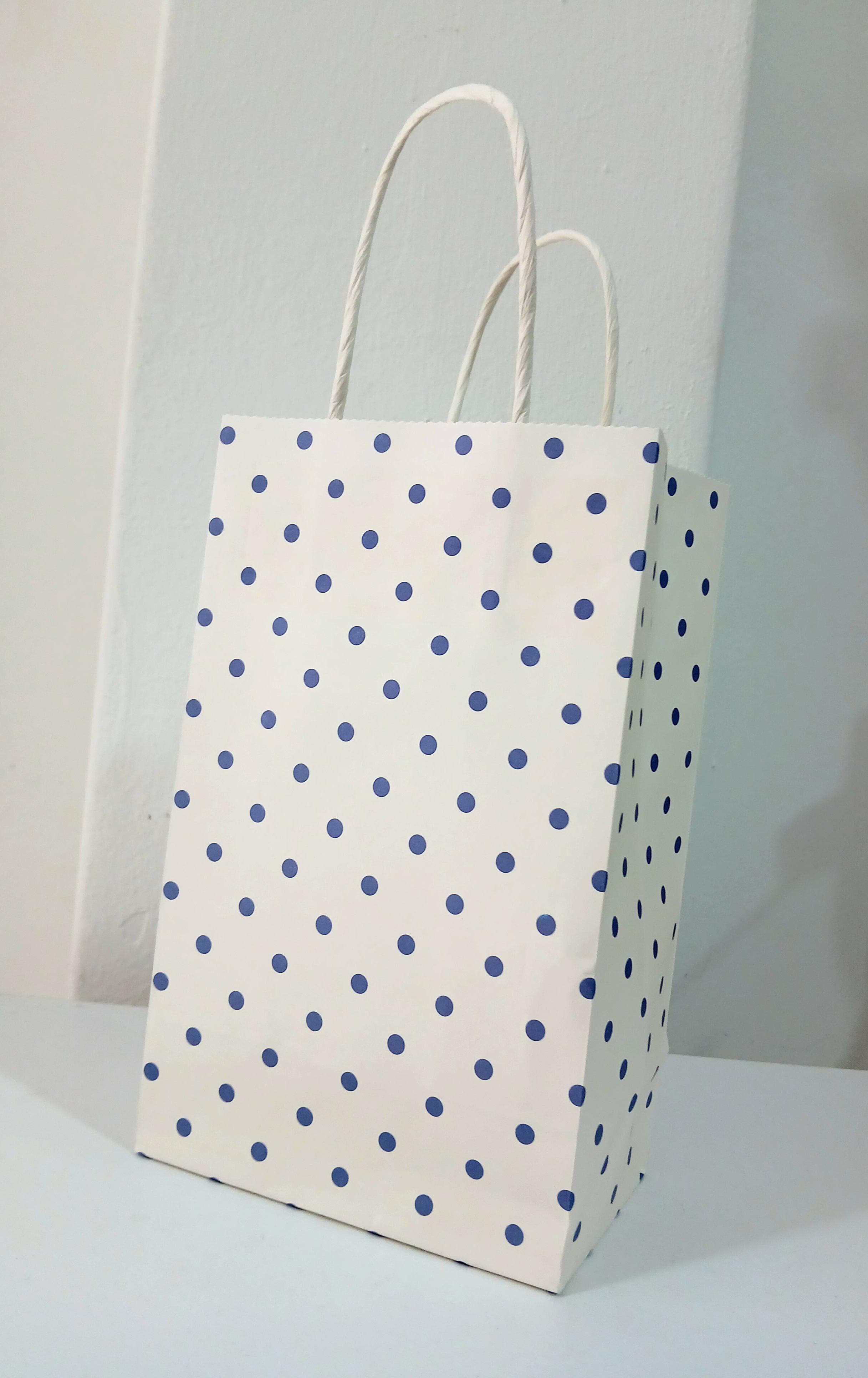 BOLSAS DE REGALO CADO PUNTOS 13,2X8,3X21,3