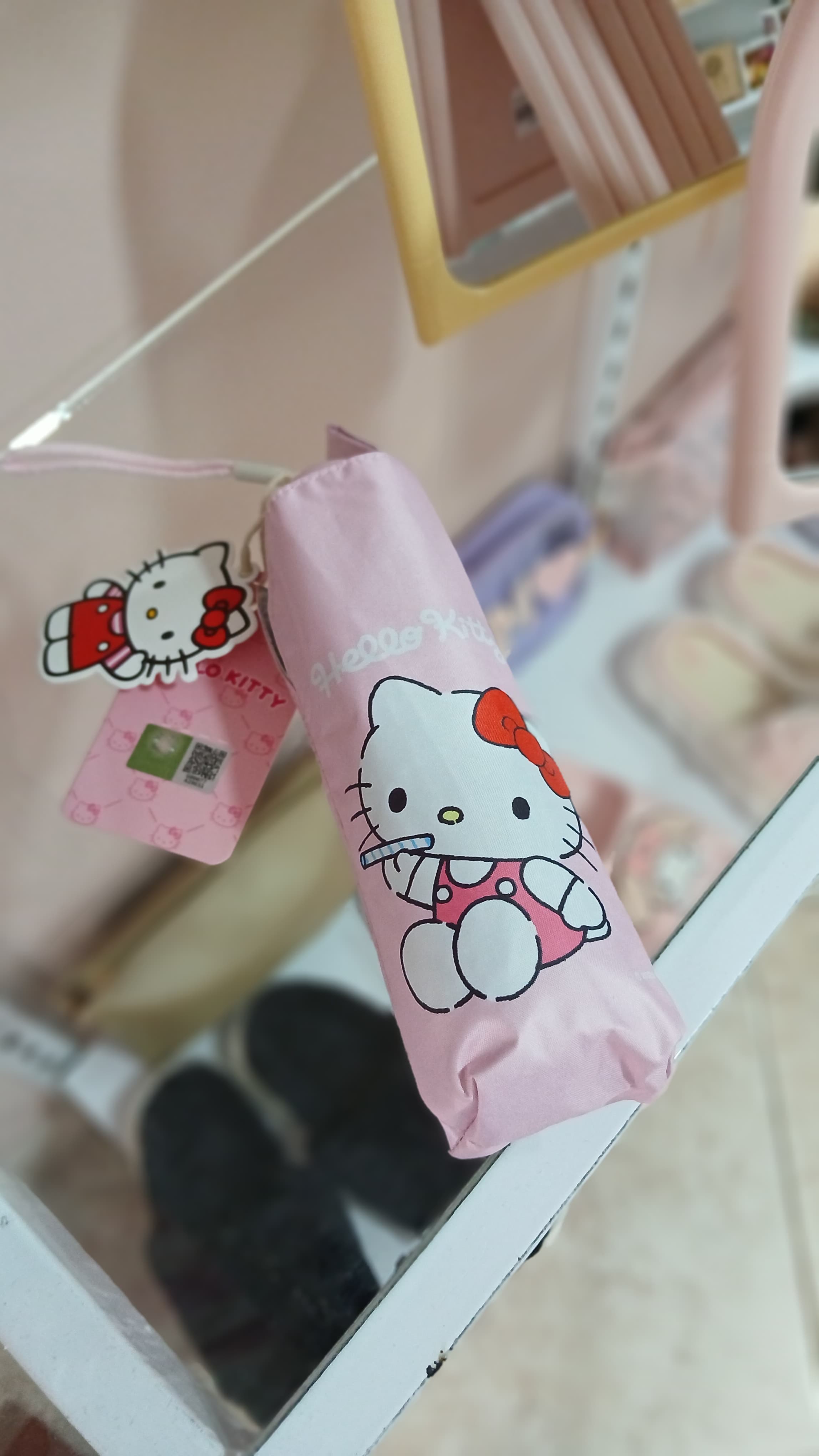 SOMBRILLA MINI HELLO KITTY 14CM003