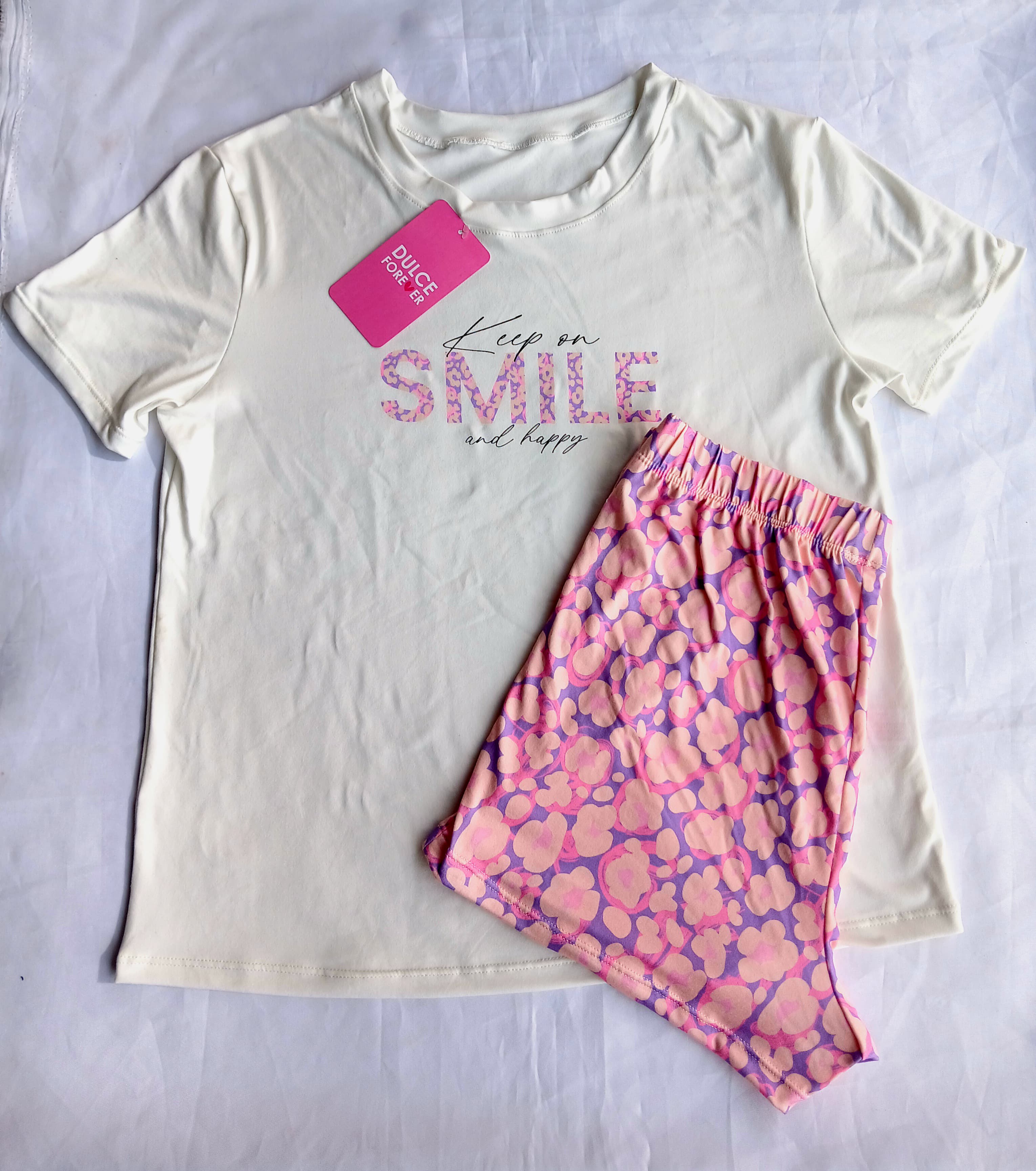 PIJAMA SHORT SMILE 2262