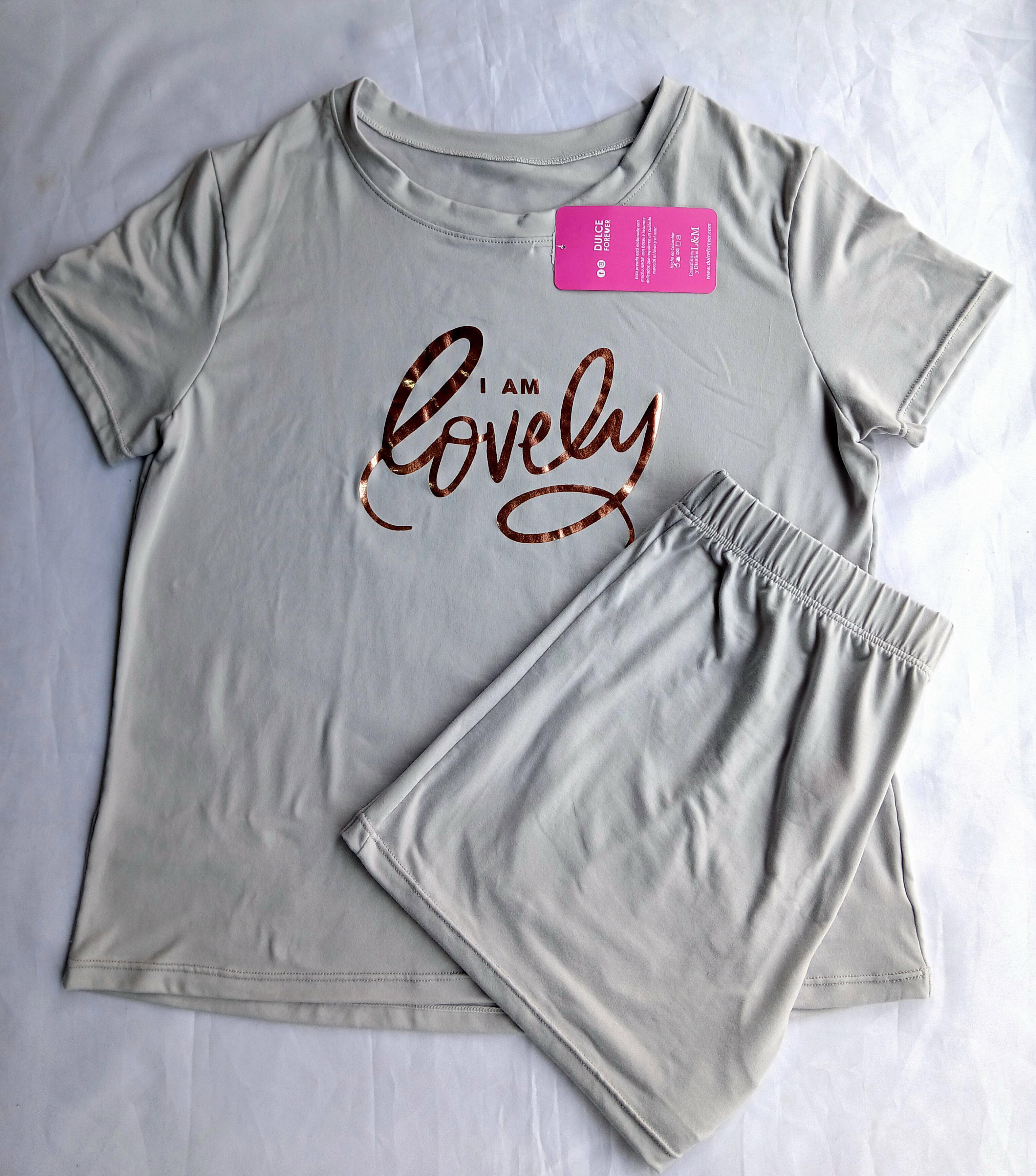 PIJAMA SHORT I AM LOVELY 2218