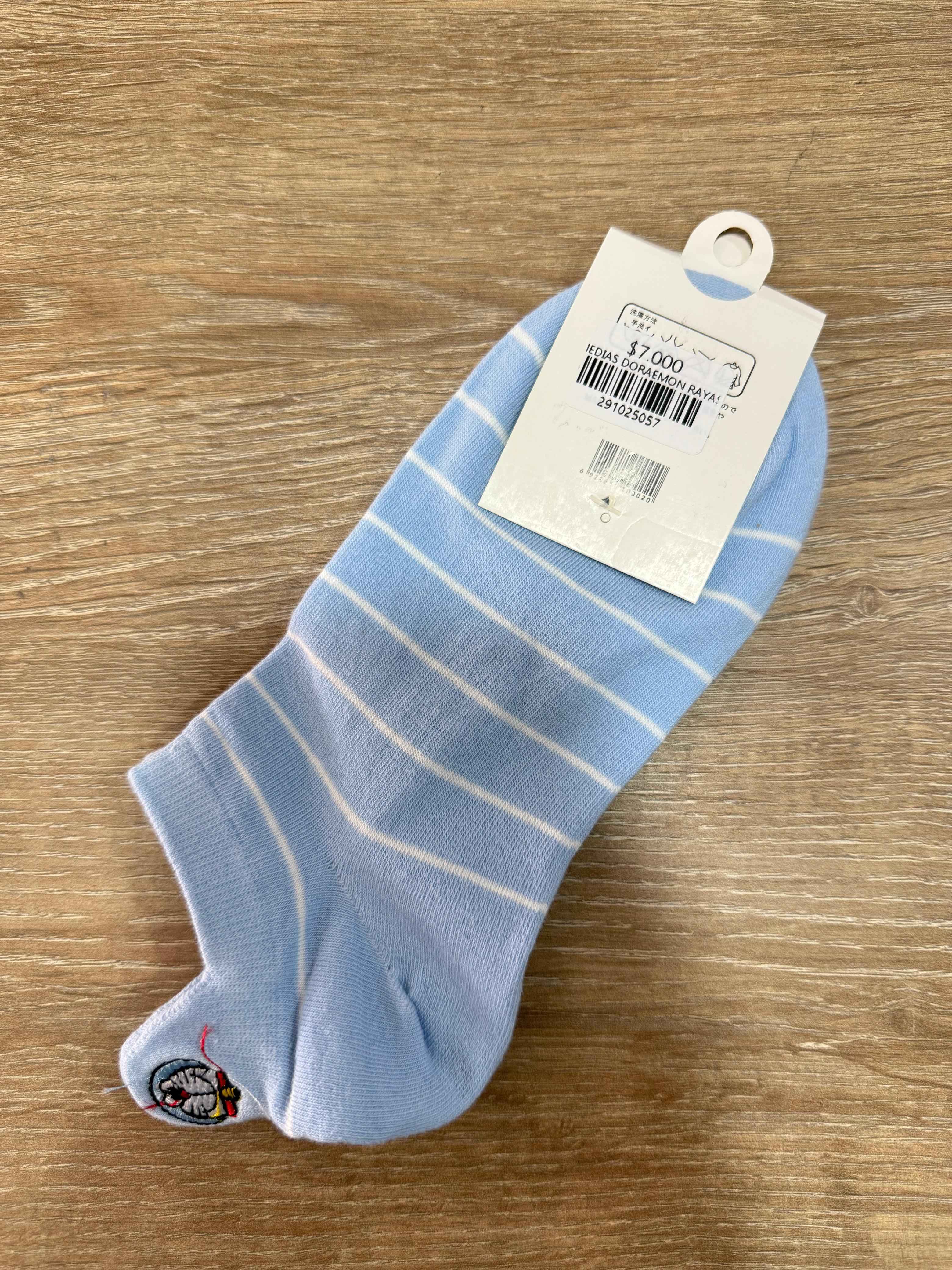 MEDIAS DORAEMON RAYAS 11CM004C