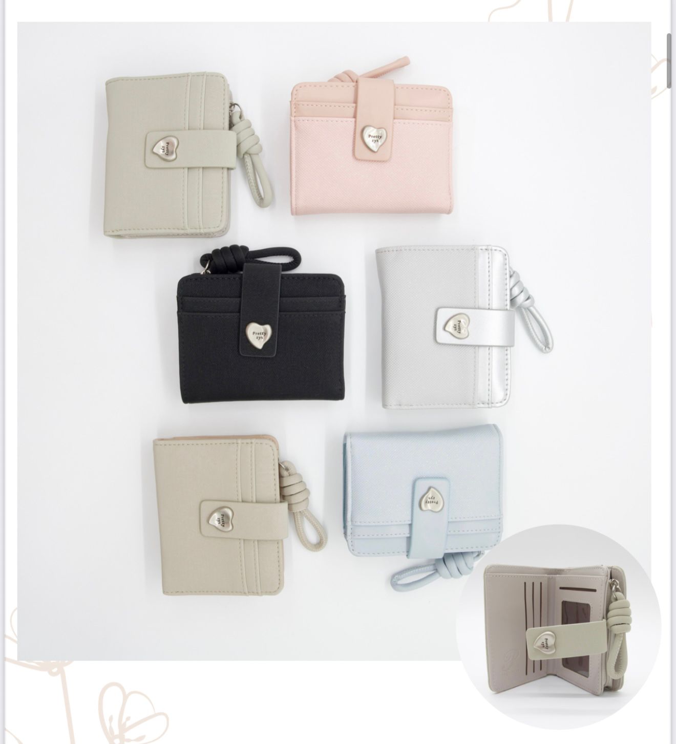BILLETERA PEQUEÑA PRETTIZYS PT25-2404