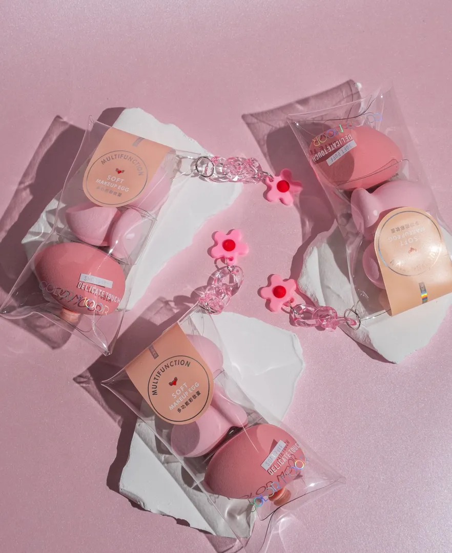ESPONJA DE MAQUILLAJE MULTIFUNCIÓN X 3 RG-3046