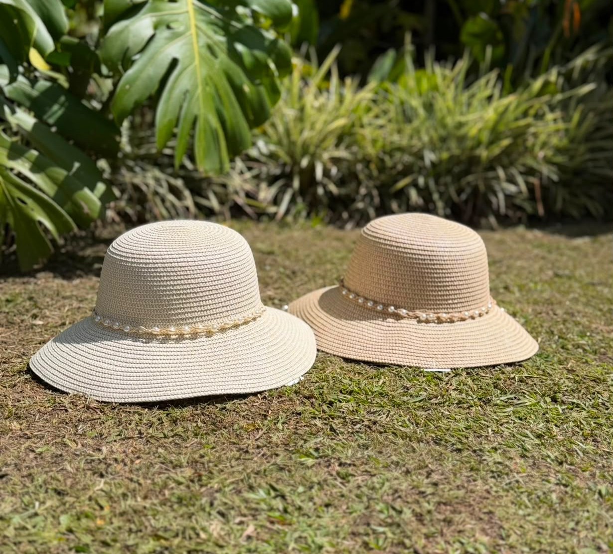 SOMBRERO PEQUEÑO PERLAS AJ1017
