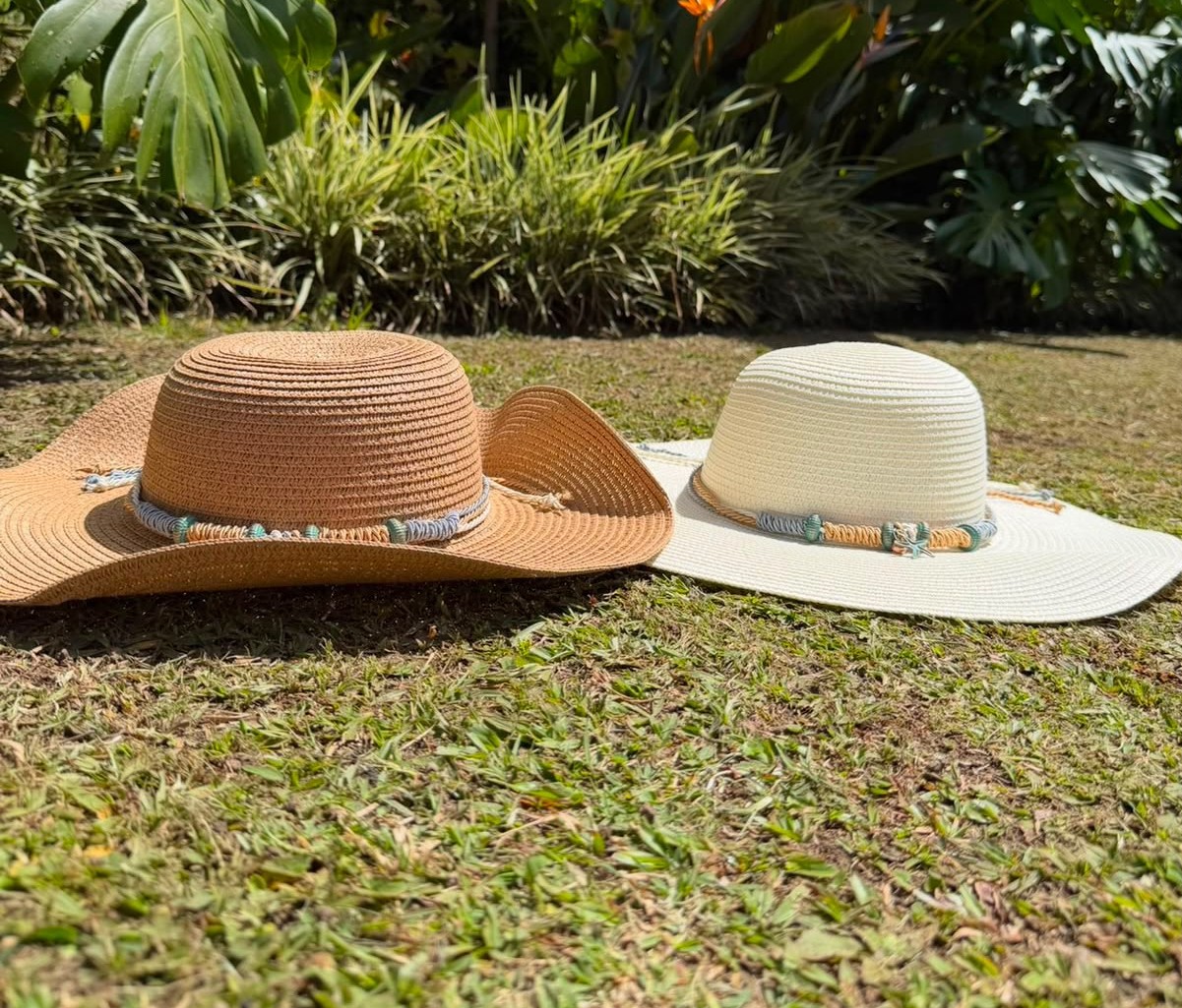 SOMBRERO GRANDE TEJIDO ESTRELLA DE MAR AJ1043