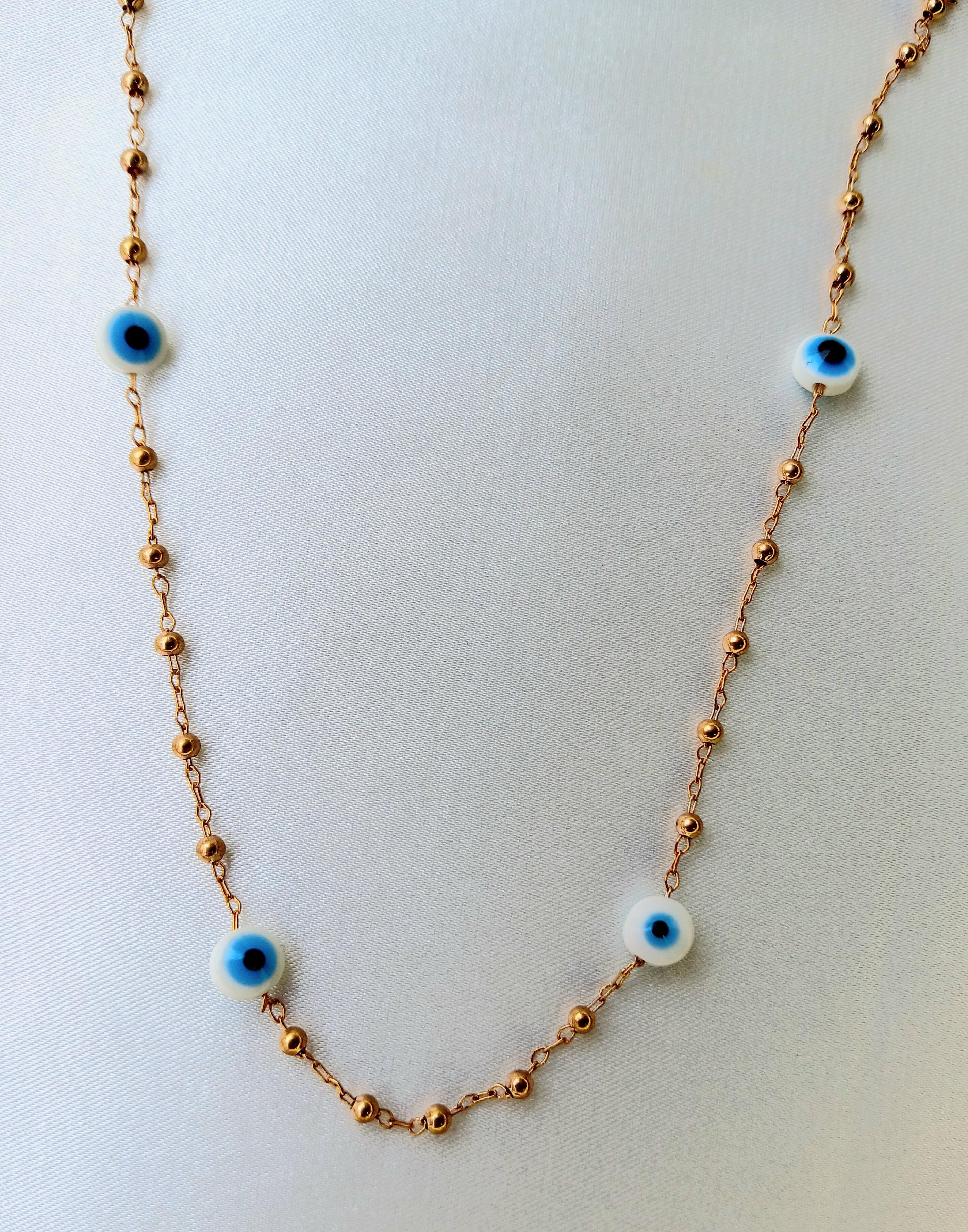 COLLAR DELGADO OJO TURCO