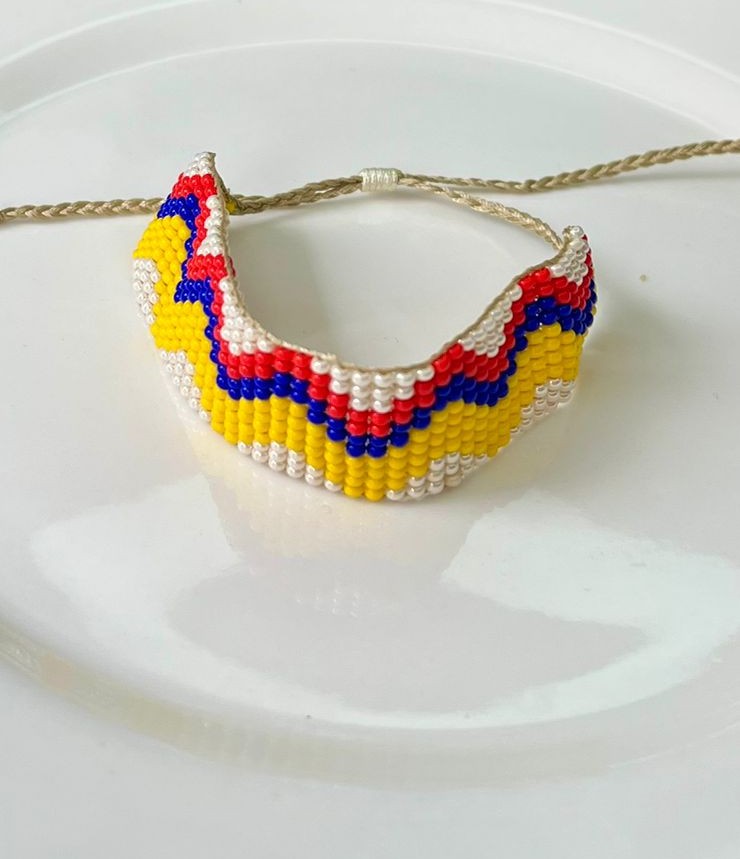 Manilla tejida mostacilla 5