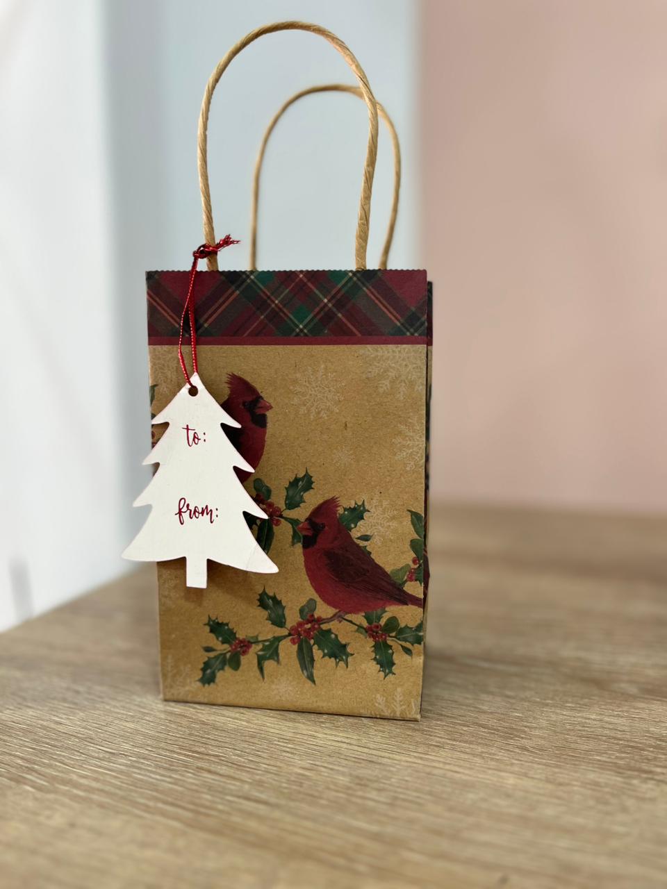 BOLSA NAVIDAD MINI CON TARJETA AVE