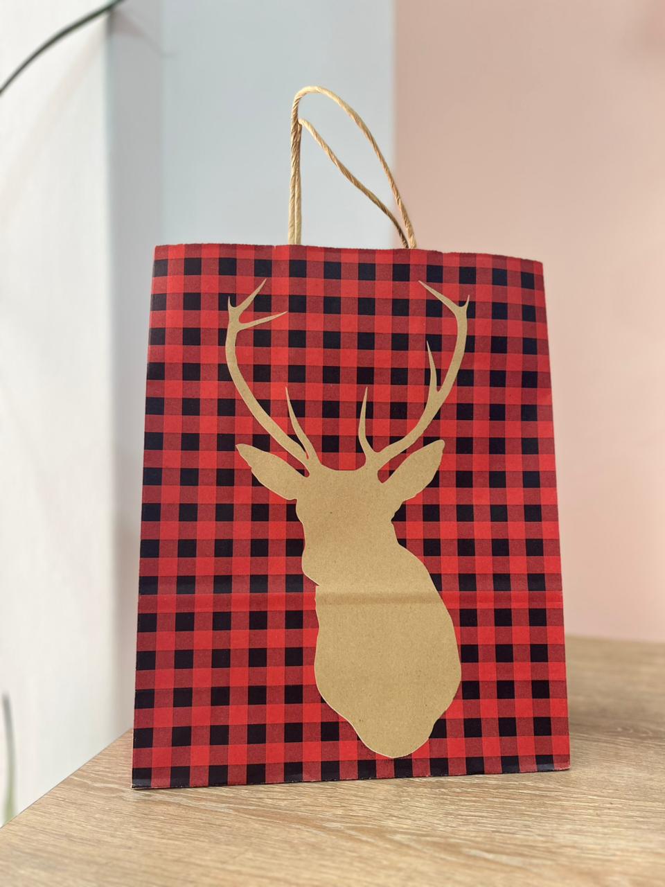 BOLSA NAVIDAD GRANDE RENO GRANDE