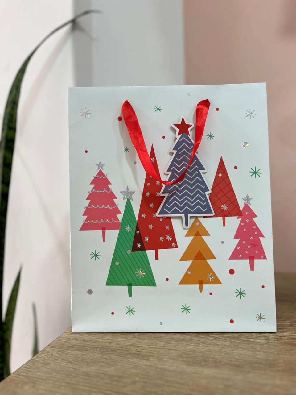 BOLSA NAVIDAD GRANDE ARBOLES